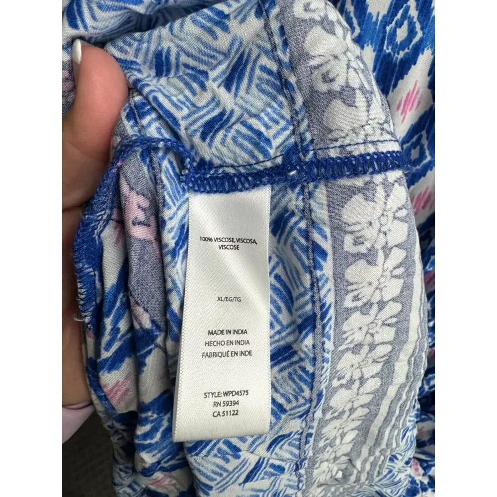 BeachLunchLounge Women's Peonia Sleeveless Back‎ Cut-Out Maxi Dress Size XL - Picture 6 of 7